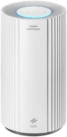 COWAY Air Purifiers for Large Room Whole Home Up to 2,640 ft², True HEPA Filter for Smoke, Allergies, Pet Dander, Odor, PM 10 AQI, Turbo Eco Mode, Timer, Energy Star, 3yr Warranty, Airmega 350 White