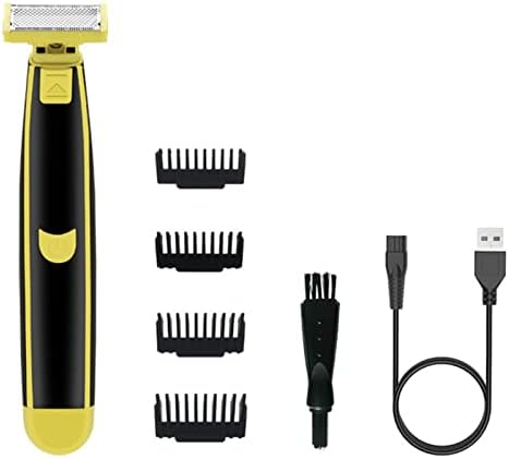 Beard Trimmer and Shavers for Men, Wet and Dry Full Body Shaver with 4 Combs, Rechargeable Mens Electric Razors for Shaving Face, Beard, Hair and Body, Gifts for Men