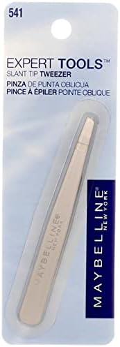 Maybelline Expert Tools, Slant Tip Tweezer, 1 ea (Pack of 5)