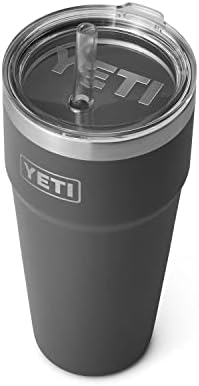 YETI Rambler 26 oz Straw Cup, Vacuum Insulated, Stainless Steel with Straw Lid