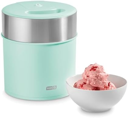 Dash Deluxe Gelato & Ice Cream Maker, 2qt - Aqua