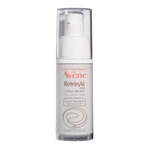 Avène Retrinal EYES Advanced 3-In-1 Eye Cream, Retinal eye cream, Powered by Retinaldehyde & Hyaluronic Acid, Helps smooth wrinkles, minimizes under-eye puffiness & dark circles, eye cream anti-aging
