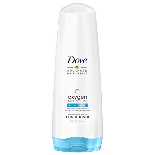 Dove Advanced Hair Series Oxygen Moisture Conditioner, 12 oz (Pack of 2)