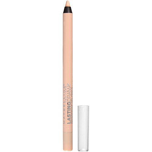 Maybelline New York Eyestudio Lasting Drama Waterproof Gel Pencil, Soft Nude, 0.037 Ounce