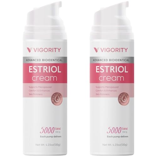 Vigority Bioidentical Estriol Face Cream for Women: Natural Estrogen Moisturizer Cream with Wild Yam - Hydrates, Firms & Revitalizes Skin