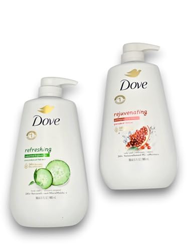 Dove Refreshing Body Wash Variety Pack, 30.6 fl. oz., 2 pk.