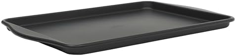 Oster Teston 18 x 13 Inch Nonstick Carbon Steel Cookie Baking Sheet - Matte Black