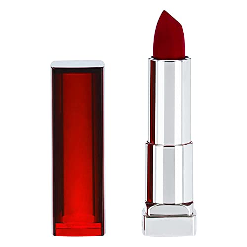 Maybelline New York Color Sensational Red Lipstick, Satin Lipstick, Very Cherry, 0.15 Ounce, Pack of 1
