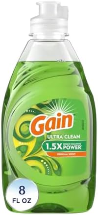 Gain Ultra Dishwashing Liquid - 8 Ounce - Original - 2 pk