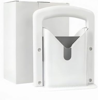 "EverDwell Adjustable Bagel Slicer – Guillotine Cutter for Large Bagels, No-Crush Blade