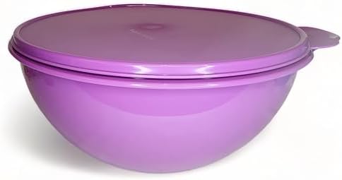 Tupperware Thatsa Bowl Mixing Bowl 32 Cups 7.8L Mulberry Purple
