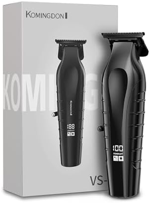 Beard Trimmer for Men Professional,Liners Trimmer Hair Clippers, Precision Edgers Barber Clippers,Zero Gapped T-Blade Hair Trimmer Kit with LCD Display, Hair Cutting Mustache Facial