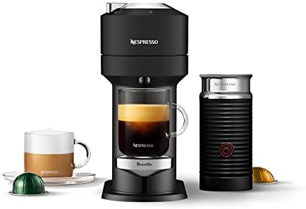 Nespresso Vertuo Next Deluxe Coffee and Espresso Maker by Breville with Aeroccino Milk Frother
