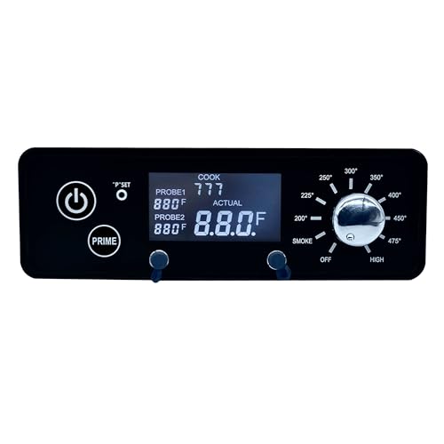 AC03P9 PB1100PS1 Control Board Replacement for Pit Boss Grills and Smokers, LCD Display Module for AC03P9, PB440D2/ PB1150G/ PB850G/ PB550G/ PB820/ Pro 1100 Wood Pellet Grills