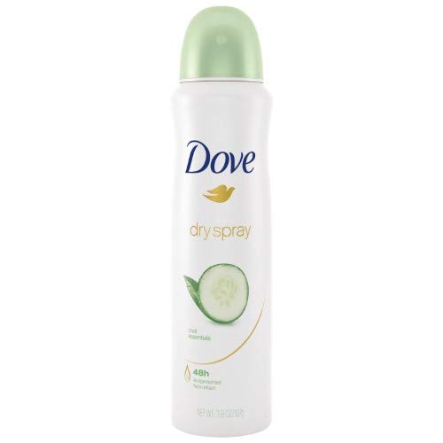 Dove Dry Spray Antiperspirant Deodorant Cool Essentials 3.8 oz (Pack of 8)