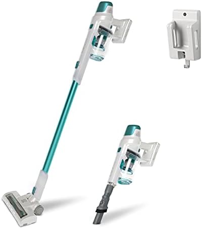 Kenmore DS4020 Cordless Stick Vacuum Lightweight Cleaner 2-Speed Power Suction LED Headlight 2-in-1 Handheld for Hardwood Floor, Carpet & Dog Hair, Green