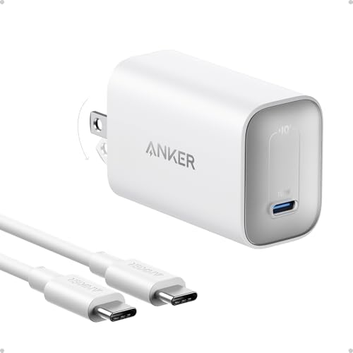 Anker Nano 100W MacBook Charger, Foldable for iPhone Series and All USB-C Devices, 6ft USB-C Cable Included, Compatible With MagSafe