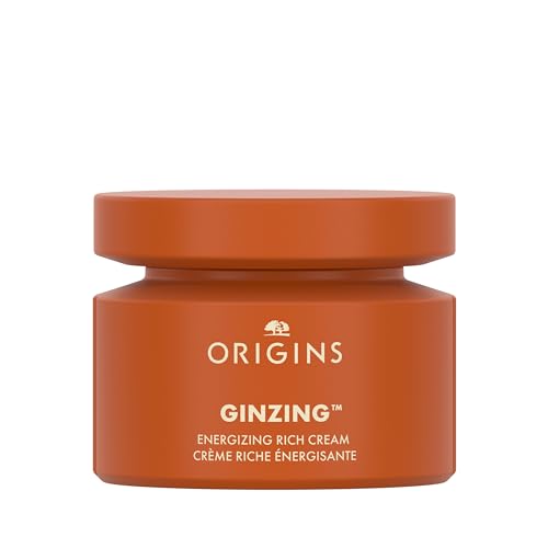 Origins GinZing Radiance-Boosting Moisturizer for Dry Skin | Boosts Radiance & Delivers 72-Hr Hydration | With Niacinamide & Caffeine from Coffee Beans, 1.7 Fl Oz