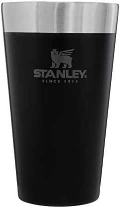 Stanley Adventure Stacking Beer Pint Glass 16oz | Stackable Drinking Cup for Cold Beverages | Dishwasher Safe | Insulated Stainless Steel Tumbler | BPA-Free