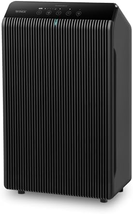 WINIX 5510 Air Purifier (New Generation of 5500-2) for Home Large Room Up to 1881 Ft² in 1 Hr, True HEPA, High Deodorization Carbon Filter and Auto Mode, Captures Pet Allergies, Smoke, Dust.