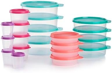 Tupperware Smartest Start 40 Piece Set, Dishwasher Safe and BPA Free (20 Containers, 20 Lids)