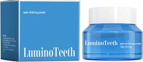 Lumino Teeth™ Teeth Whitening Deluxe Powder, Natural Teeth Whitener, Luminoteeth Booster Powders-Breath Freshness and Fluoride-Free Whitens, Strengthens & Purifies