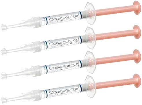 Opalescence 35% Gel Syringes Teeth Whitening - Refill Kit (2 Pack / 4 Syringes Total) Carbamide Peroxide. Made by Ultradent, in Melon Flavor. Tooth Whitening Refill Syringes 5404-1
