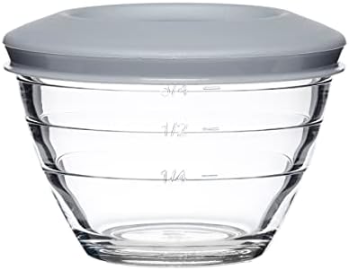 Anchor Hocking 4-IN-1 PREP BOWLS. 6 Piece set (3 Bowls and 3 lids)