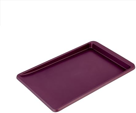 KitchenAid 10x15in Nonstick Aluminized Steel Cookie Slider, Beetroot