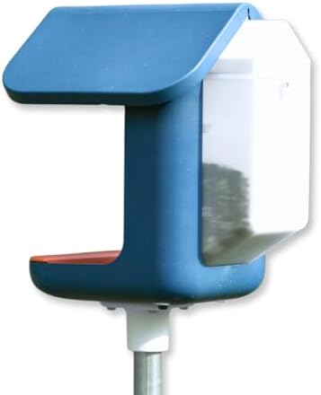 Large Seed Hopper Extender Accessory for Bird Buddy Smart Feeder (Transparent)