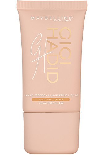 Maybelline New York Gigi Hadid Liquid Strobe, Gold, 0.67 Ounce