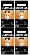 2 X 4 Pcs Lithium Battery ECR1632 CR1632 DL 1632 3V Batteries