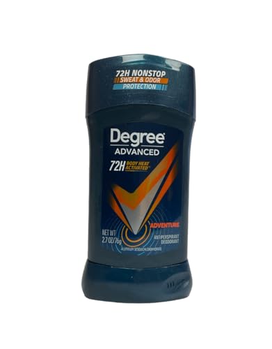 Degree Adrenaline Series Adventure Invisible Stick Anti-Perspirant & Deodorant By Degree For Men - 2.7 Oz Deodorant Stic