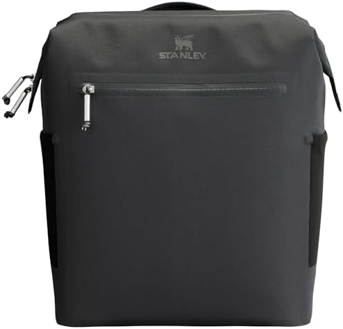 Stanley All Day Madeleine Midi Backpack Soft Cooler 14.8 qt | 20 Can Cooler with Handle and Shoulder Straps | 24 Hour Cooling | Insulated Travel Bag with Zipper | BPA-Free | Cream