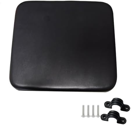 HMZ Rollator seat Cushion,Replacement seat for rollator Walker 13.8"X11.4",Rolling Walkers Replacement Parts.(1Ea Black)(13.8"X11.4")