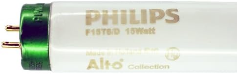 F15T8/D/ALTO Medium Bi-Pin T8 Fluorescent Tube Day Light 18 inches PHILIPS BRAND