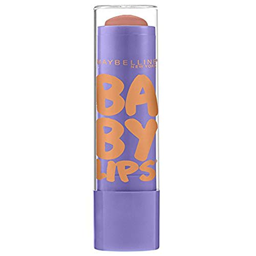 Maybelline New York Baby Lips Moisturizing Lip Balm, Peach Kiss, 0.15 Ounce