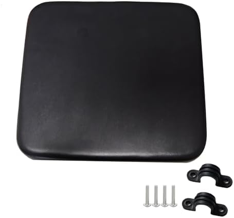 HMZ Rollator seat Cushion,Replacement seat for rollator Walker 13.8"X12.6",Rolling Walkers Replacement Parts.(1Ea Black)