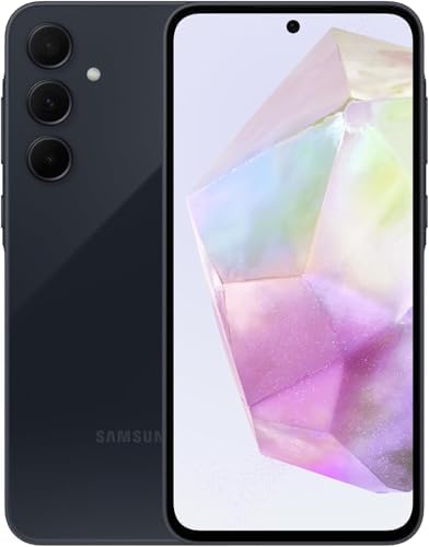 SAMSUNG Galaxy A35 5G, Android Smartphone, AMOLED Display, Advanced Triple Camera System, Expandable Storage, Rugged Design, US Version, 2024, 128GB, Awesome Navy, for T-Mobile only