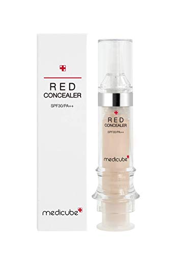 #23 MEDICUBE Red Concealer | Irritated, sensitive skin | 5.5ml | freckle, pore, severe dark circle skin coverage (#23 Natural Beige) | Non-Comedogenic, Oil-free, Alcohol-free | kbeauty