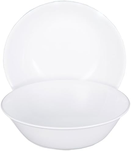 Corelle Livingware Winter Frost White 2qt Serving Bowl - 1 Bowl - 1 Quart - Chip Resistant Glass