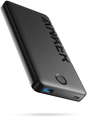Anker Powerbank 10,000 mAh, 323 Power Bank with USB-C Port (Input & Output), Small But Strong External Mobile Phone Battery, Powercore for iPhone 14/14 Pro/14 Pro Max/Galaxy and More