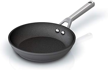 Ninja C30020 Foodi NeverStick Premium 8-Inch Fry Pan, Hard-Anodized, Nonstick, Durable & Oven Safe to 500°F, Slate Grey