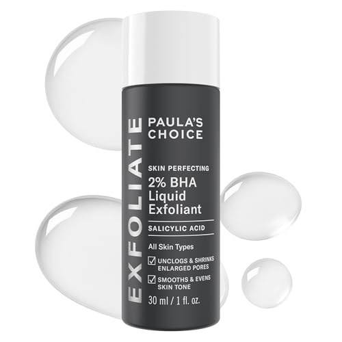 Paula's Choice SKIN PERFECTING 2% BHA Liquid Exfoliant, Salicylic Acid Exfoliant-Facial Exfoliator for Enlarged Pores, Wrinkles & Fine Lines, Suitable for Blackhead-Prone Skin, Fragrance-Free