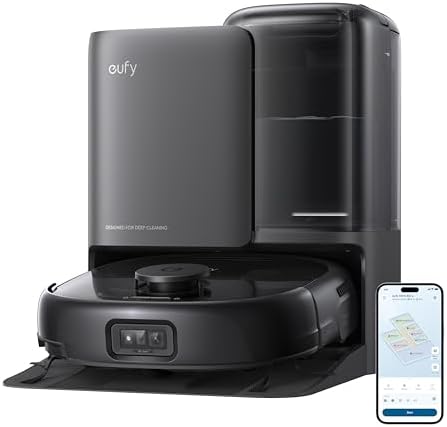 eufy Robot Vacuum E25, HydroJet System with Roller Mop, 20,000 Pa Turbo Suction, All-in-One Robot Vacuum and Mop Combo, Edge-to-Corner Cleaning, Zero-Tangle Design, AI Obstacle Avoidance (Upgraded)