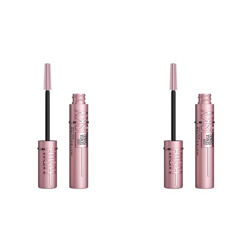 Maybelline Lash Sensational Sky High Mascara 2 Count (Blackest Black and True Brown)