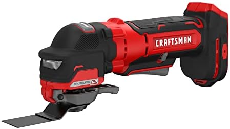 CRAFTSMAN V20 Cordless Oscillating Tool, Multi-Tool, Up to 19,000 OPM, Bare Tool Only (CMCE565B)
