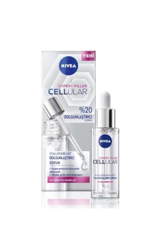 Nivea Expert Filler Cellular H yaluronic A cid Plumping Serum Anti- Wrinkle, 30 ml, Pack of 1