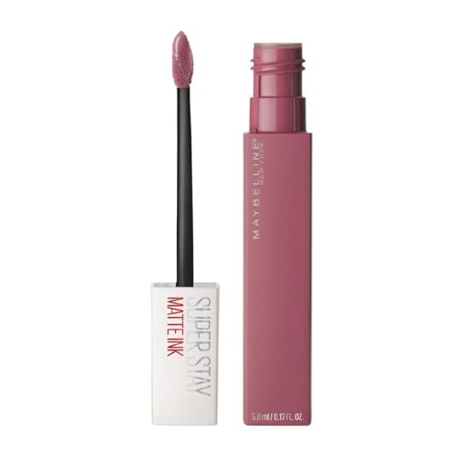 MAYBELLINE Super Stay Matte Ink Liquid Lipstick Makeup, Long Lasting High Impact Color, Up to 16H Wear, Amazonian Nude Brown and Lover Mauve Neutral, 2 Count
