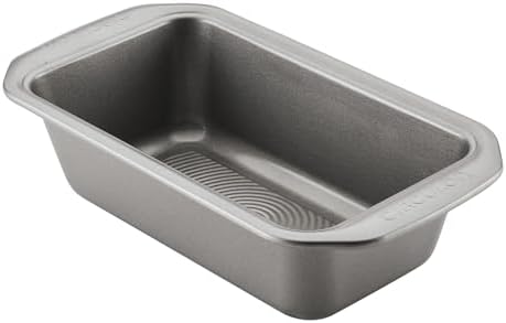 Circulon Nonstick Bakeware 9-Inch x 5-Inch Loaf Pan, Gray